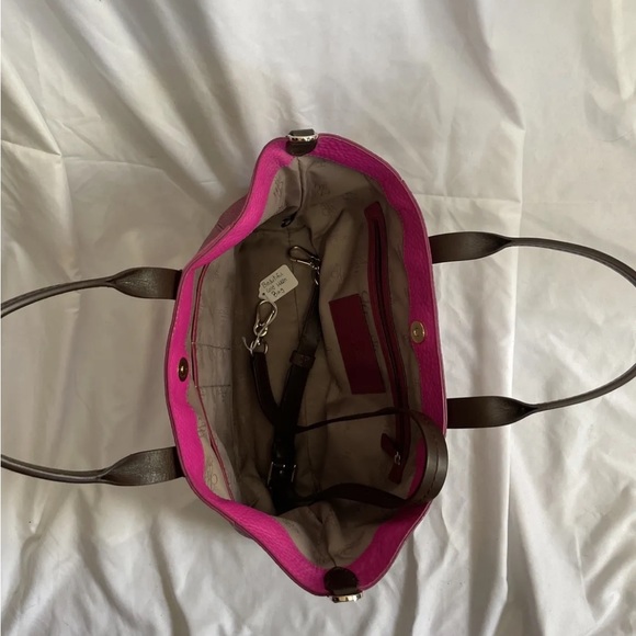 Cole Haan Leather pink tote - Picture 4 of 5